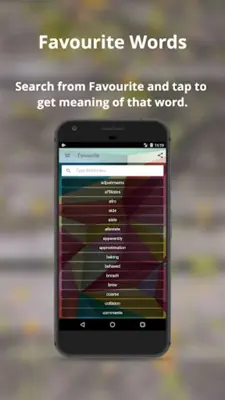 Dictionary android App screenshot 0